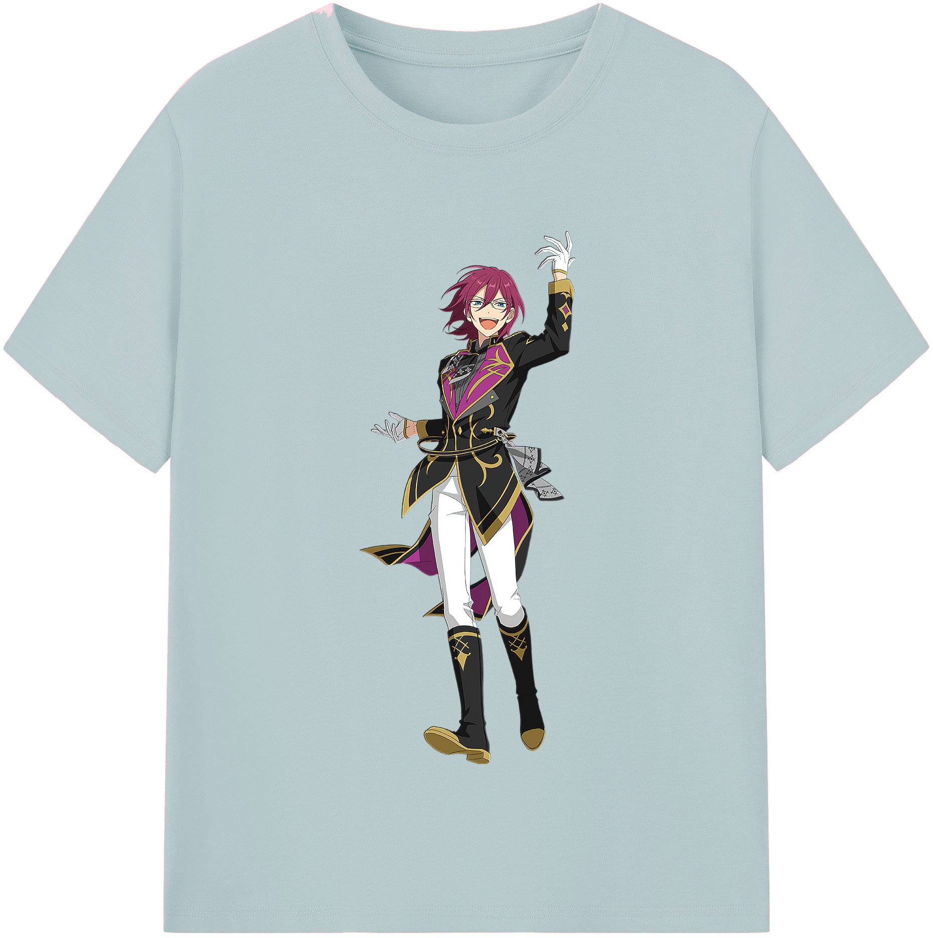（画像用） あんさんぶるスターズ! Ensemble Stars 綿100％半袖Tシャツ（フロントプリント）